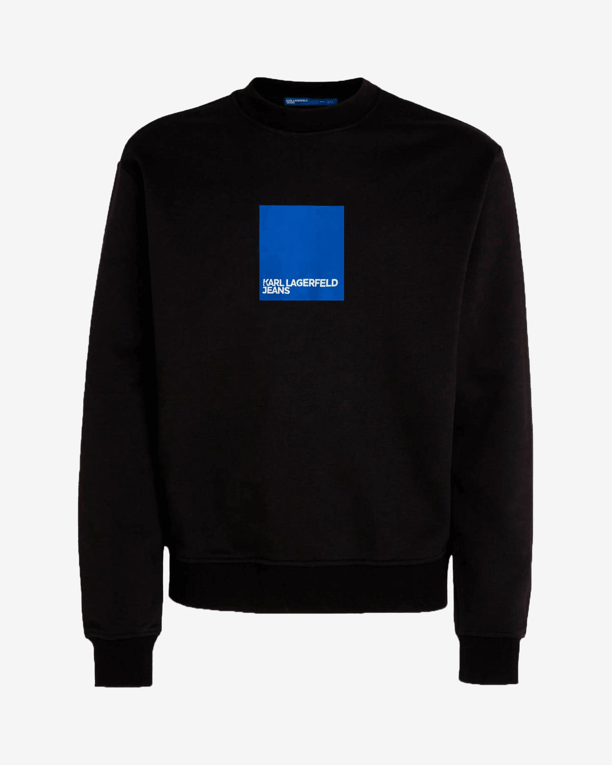 Felpa Karl Lagerfeld Logo Nero Uomo