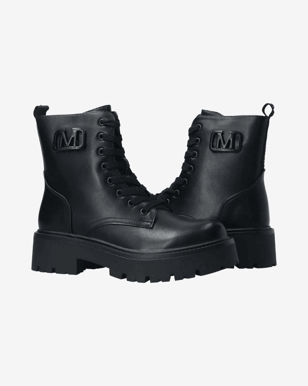Marc Ellis Anfibio Pelle Nero Chunky