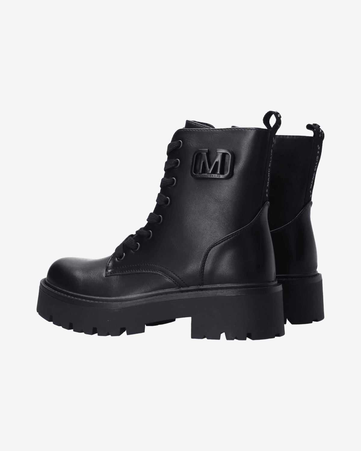 Marc Ellis Anfibio Pelle Nero Chunky