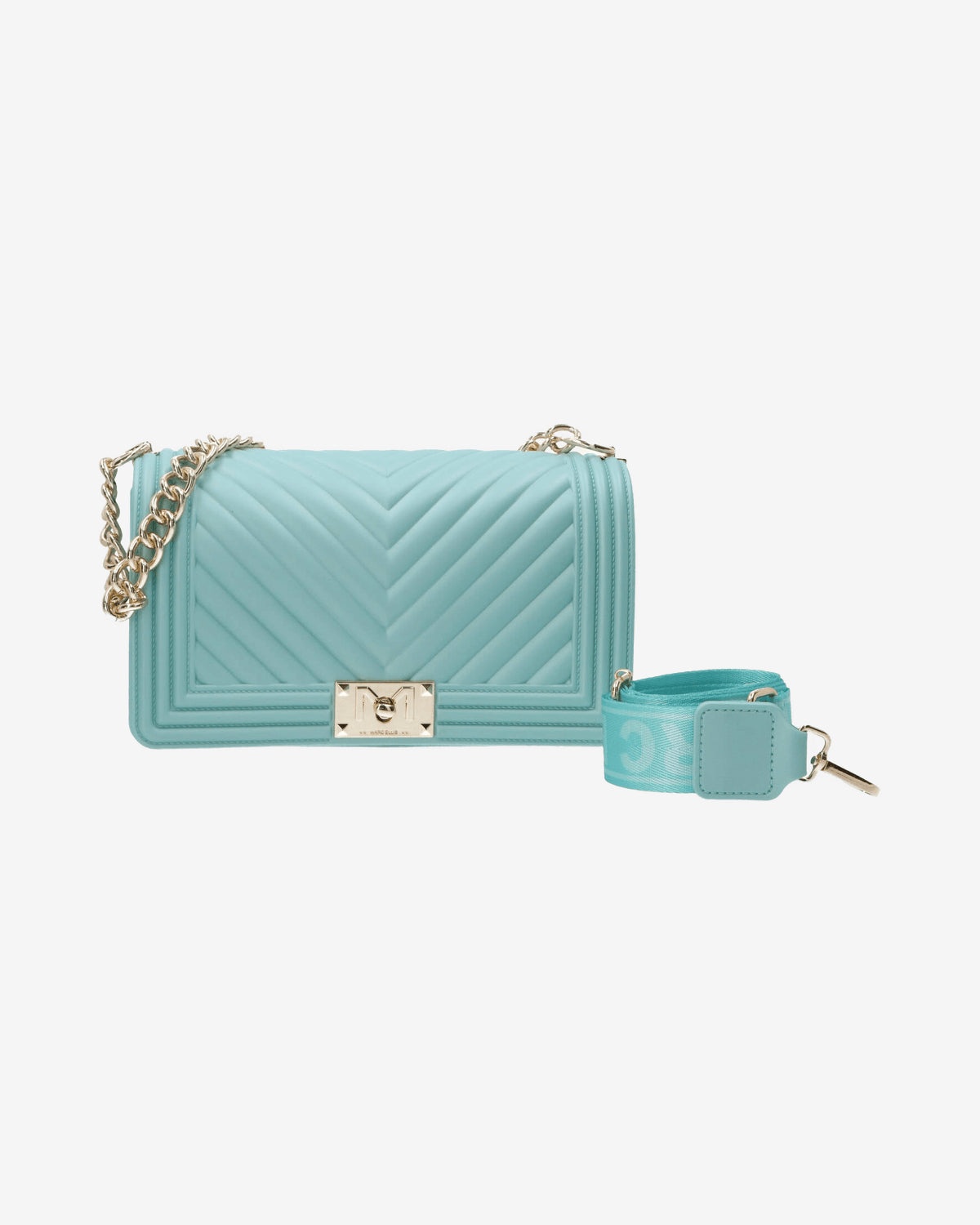 Borse a spalla Handbag flat mahnattan medium