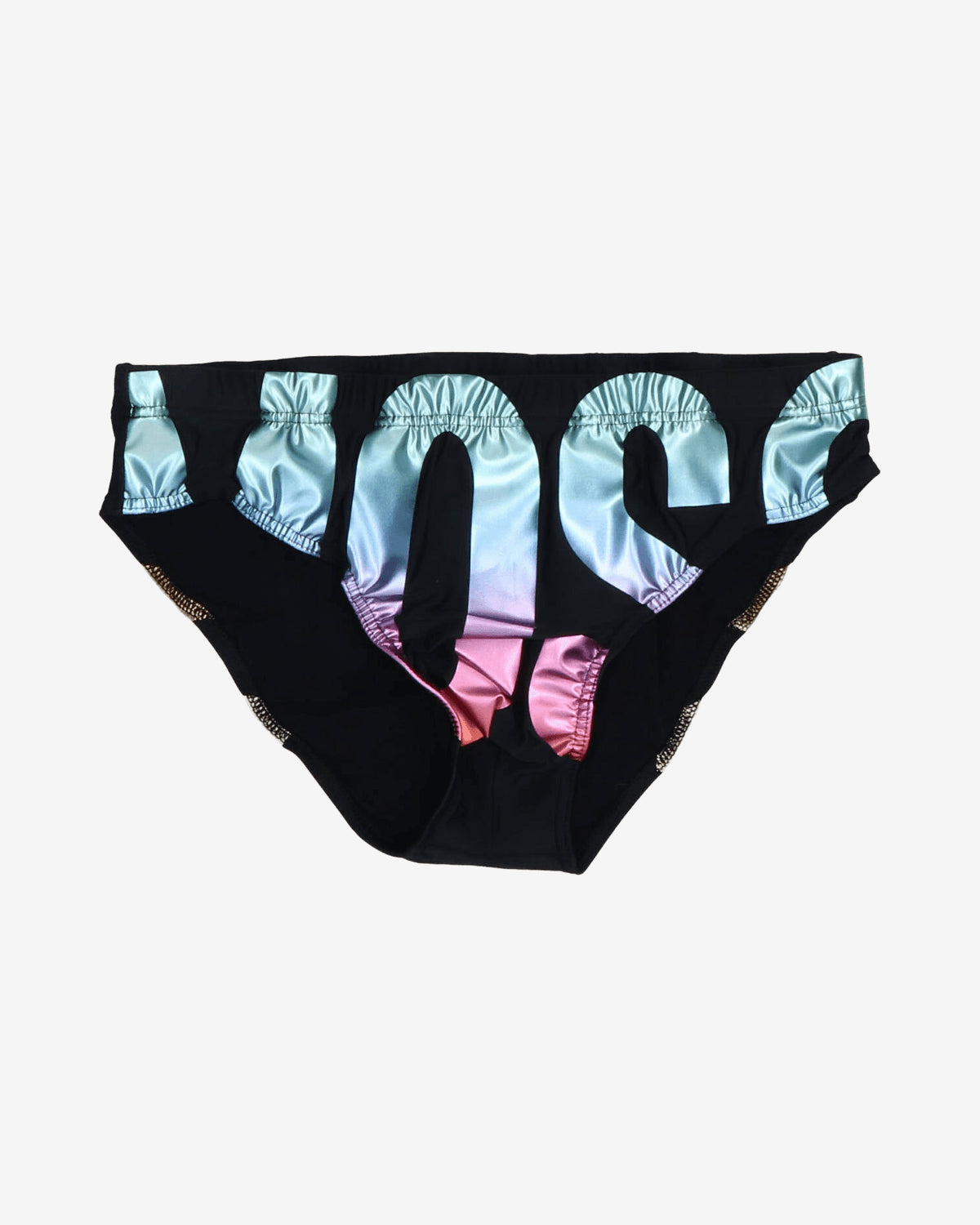 Costume Slip Nuoto Moschino Nero Uomo