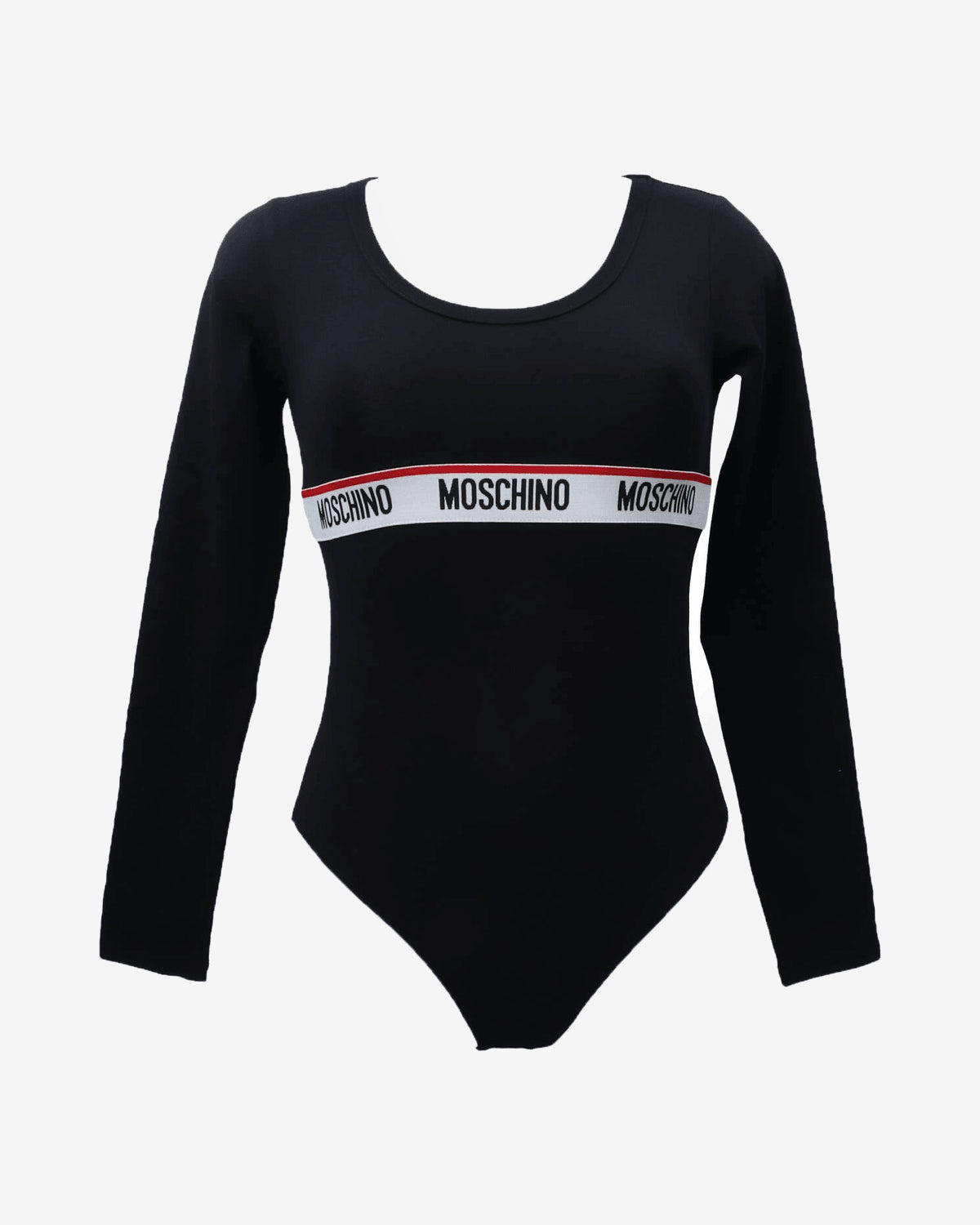 Body Moschino nero cotone donna