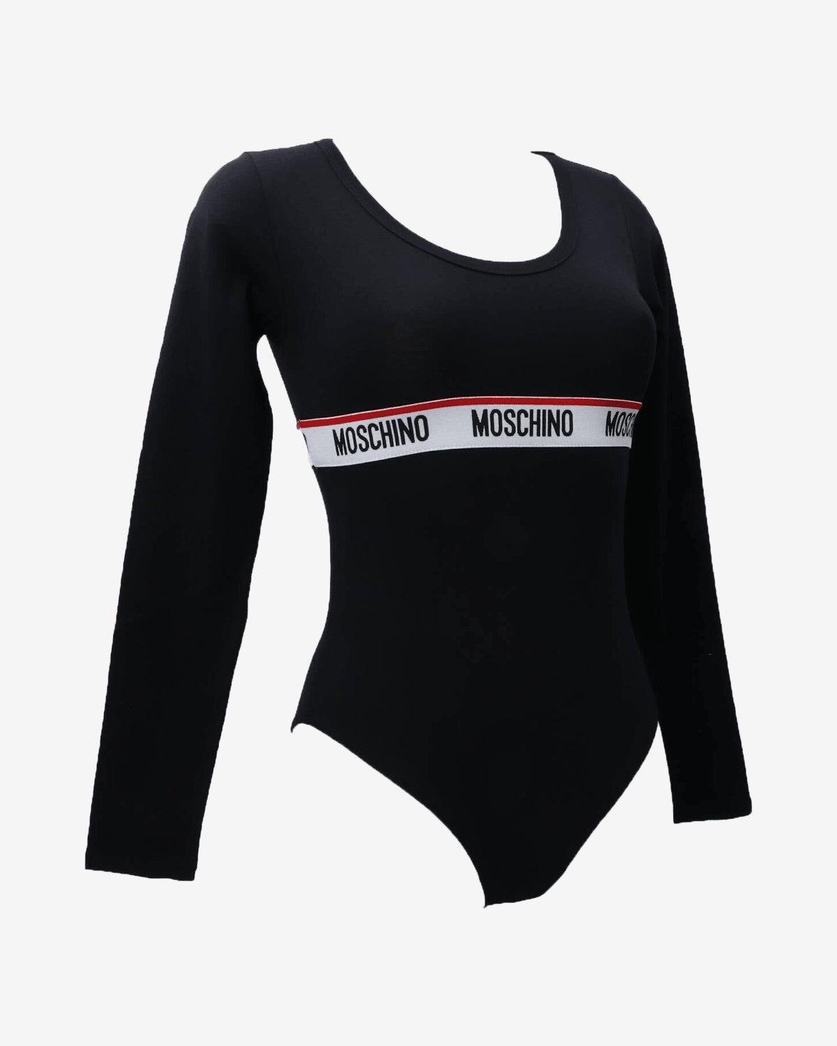 Body Moschino nero cotone donna