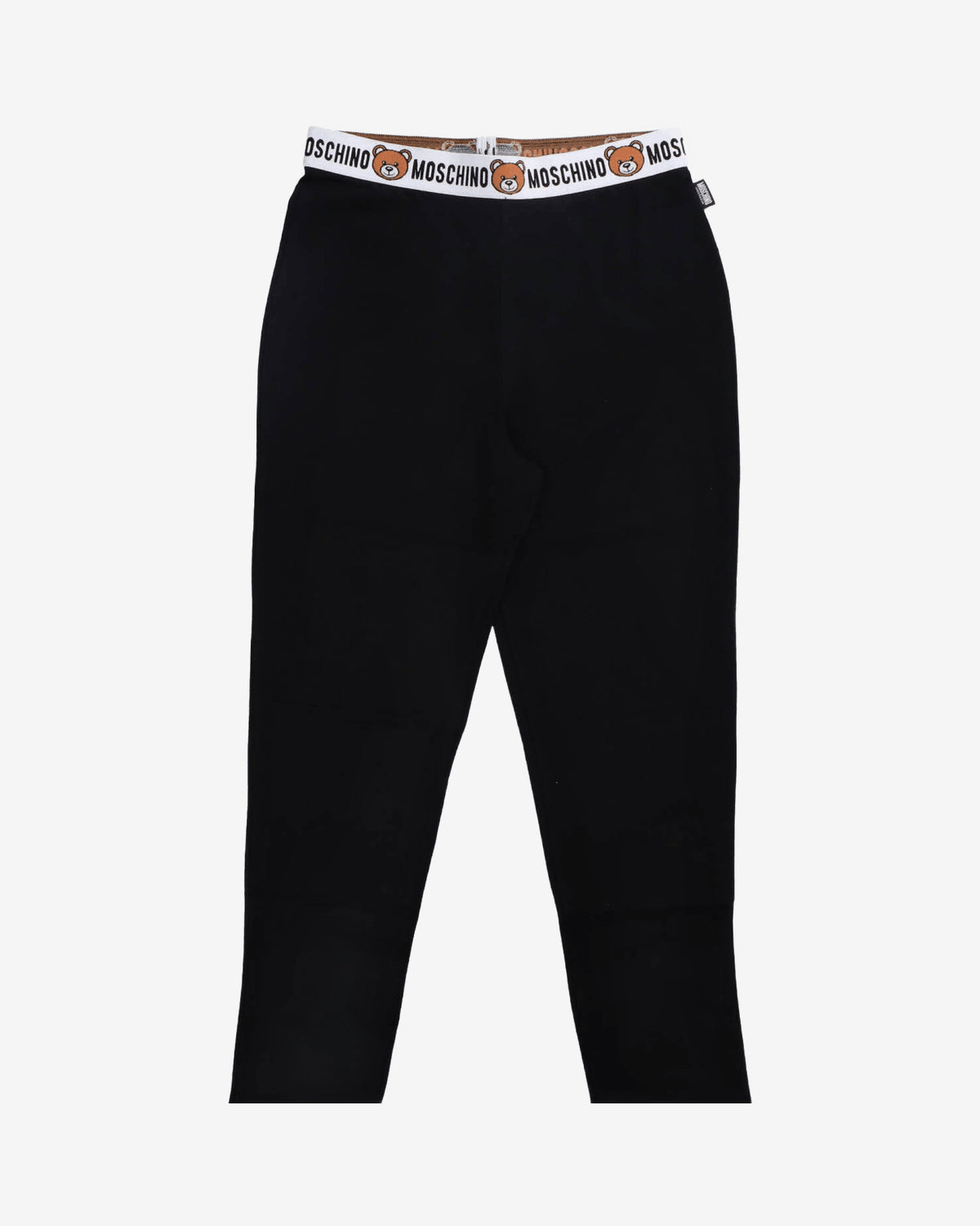Leggins Moschino Nero Cotone Donna