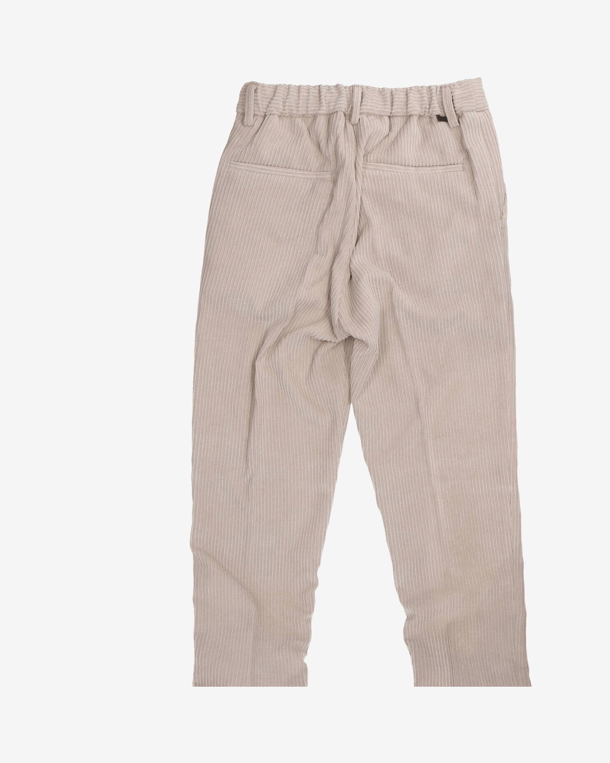 Pantaloni Capri Slim Over D Beige
