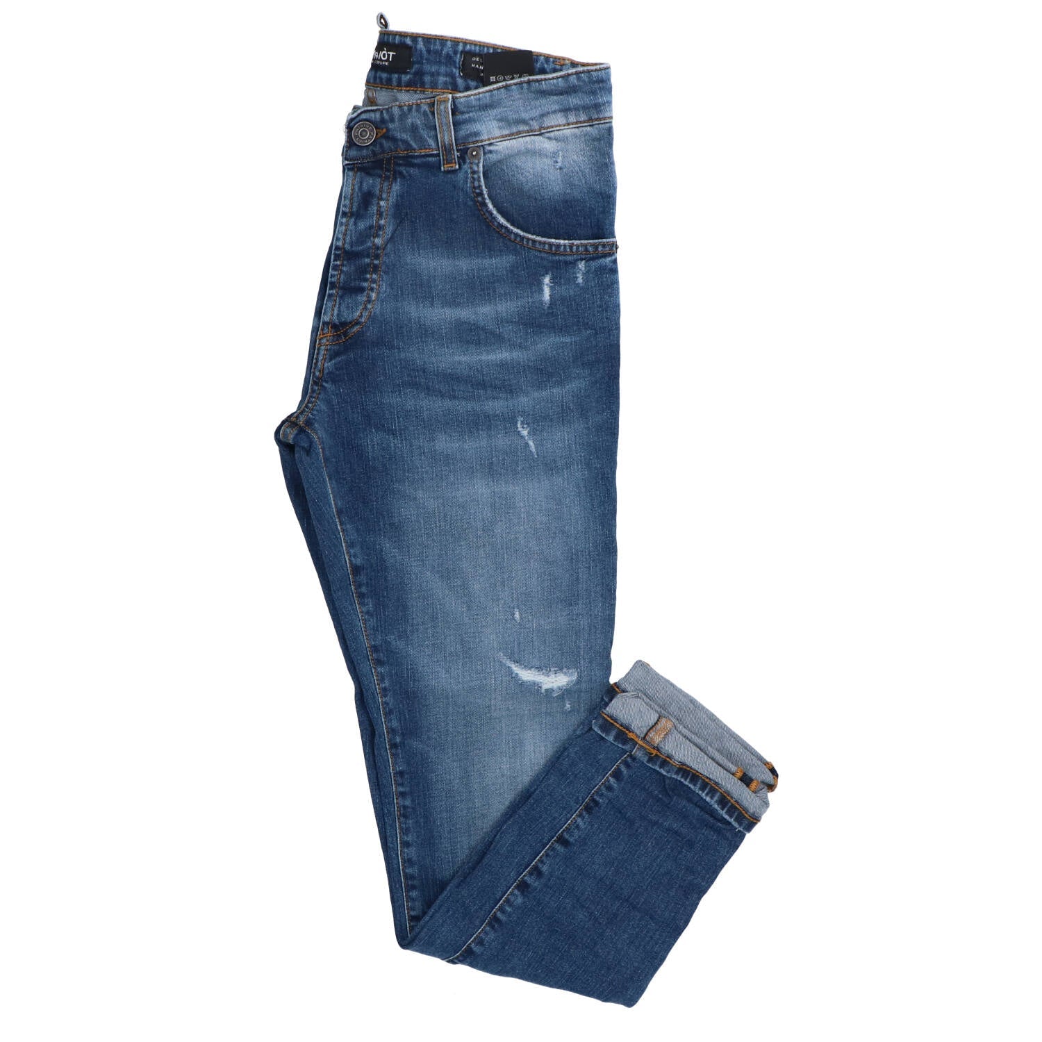 Jeans REGULAR FIT RICAMO M112