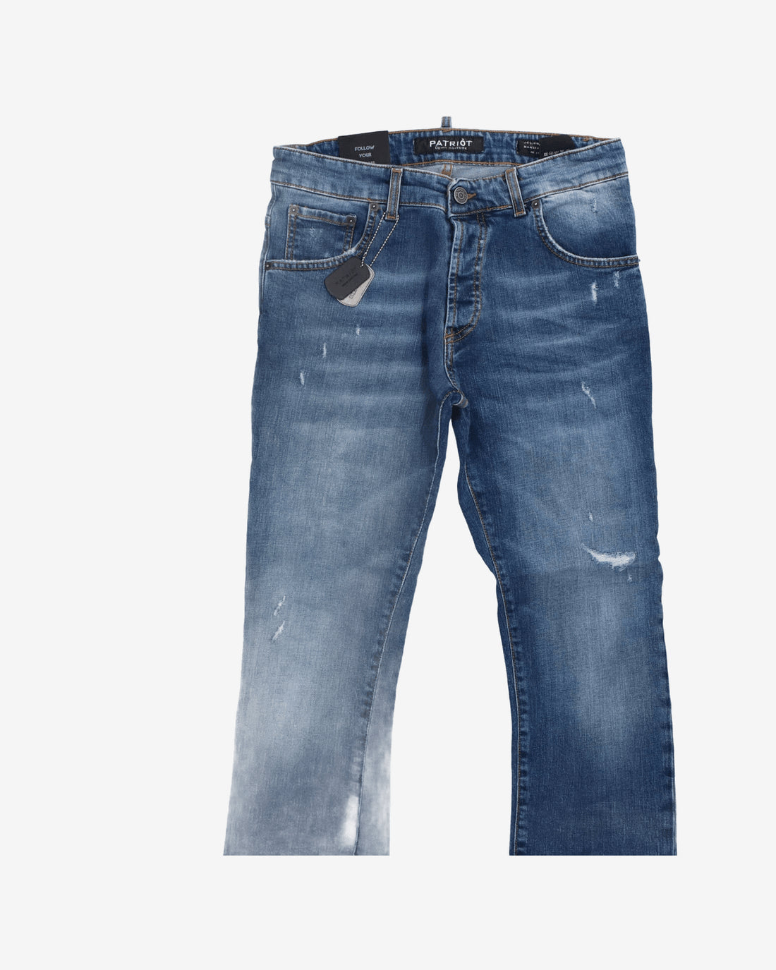 Jeans REGULAR FIT RICAMO M112