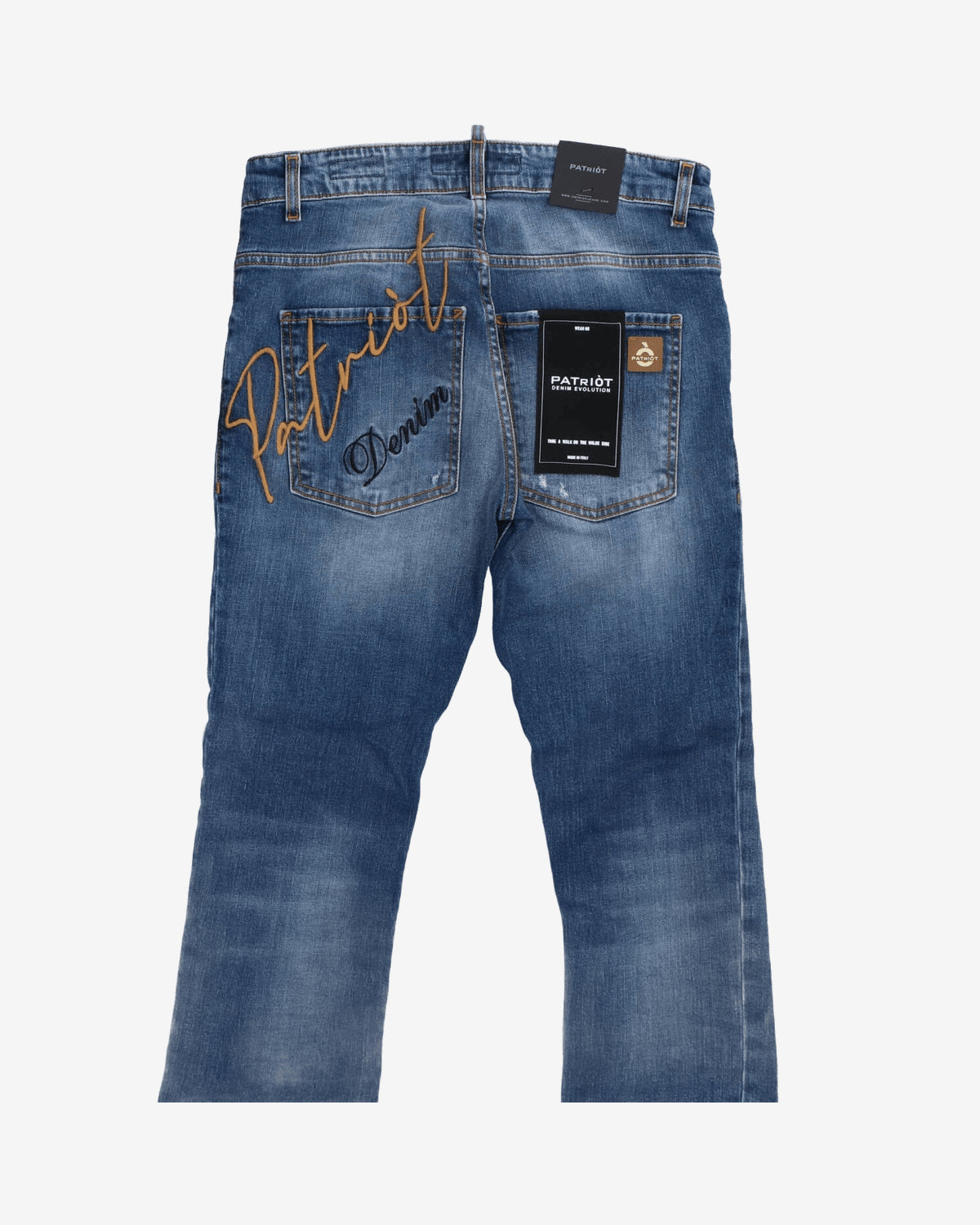Jeans REGULAR FIT RICAMO M112