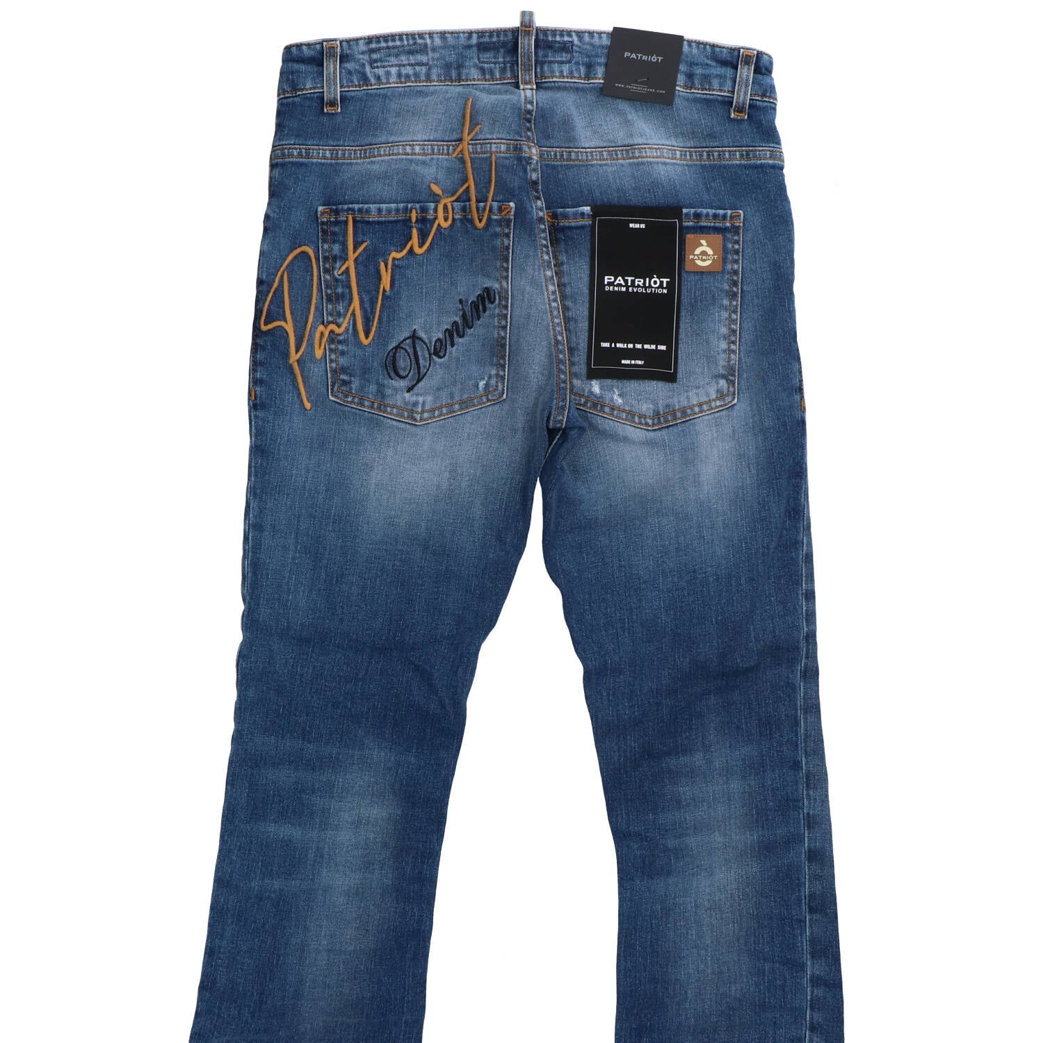 Jeans REGULAR FIT RICAMO M112