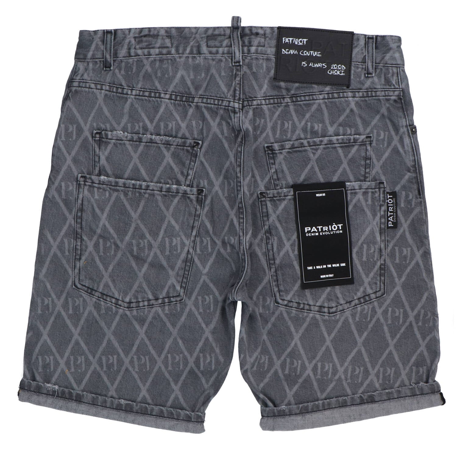 Bermuda SHORT 4 TASCHE RETRO LASER V15