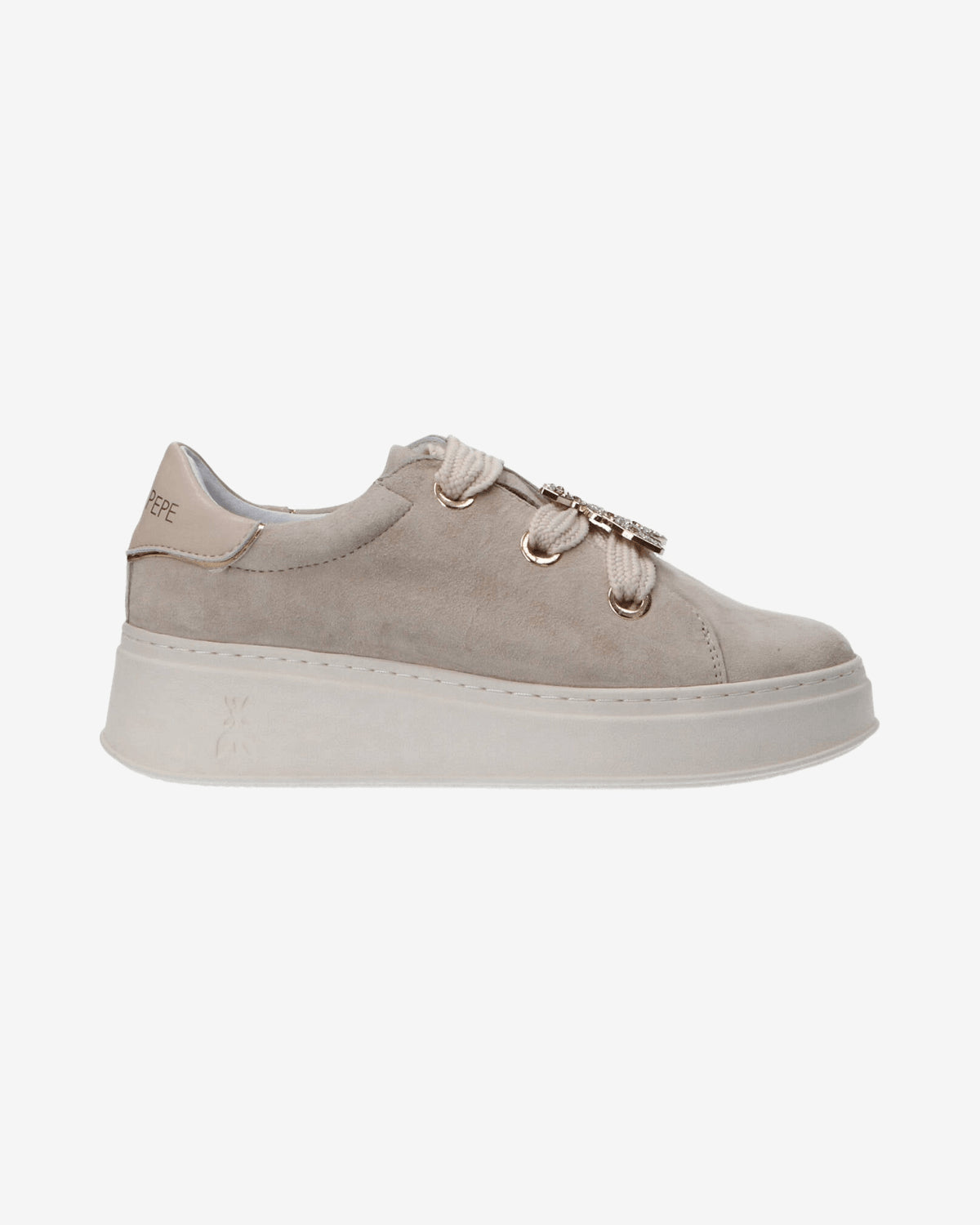 Sneakers PPJ855 suede charm strass