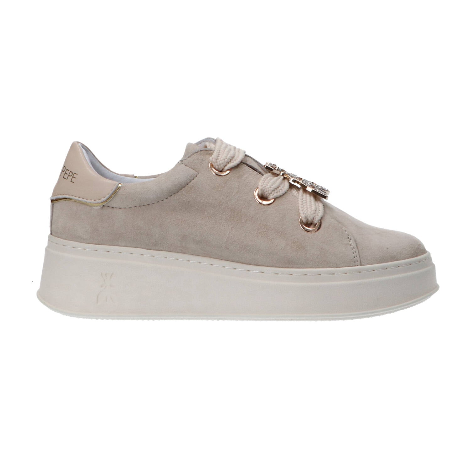 Sneakers PPJ855 suede charm strass