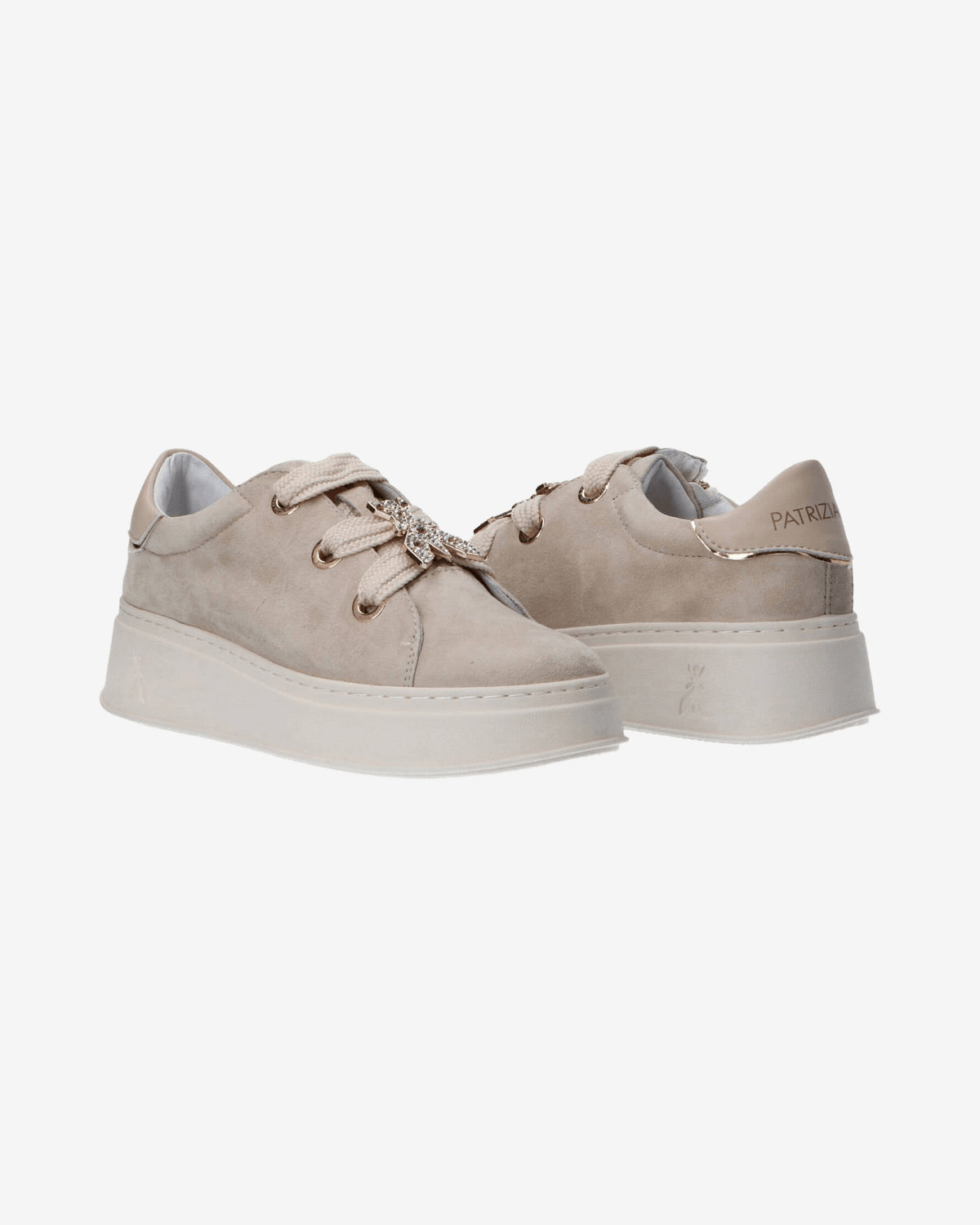 Sneakers PPJ855 suede charm strass
