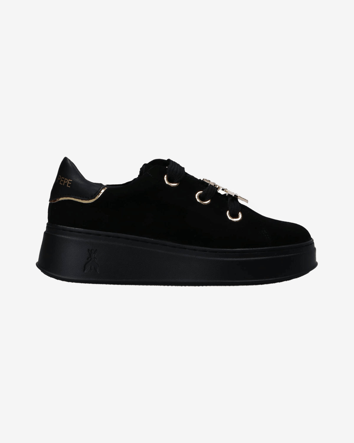 Sneakers PPJ855 suede charm strass