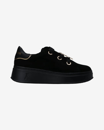 Sneakers PPJ855 suede charm strass