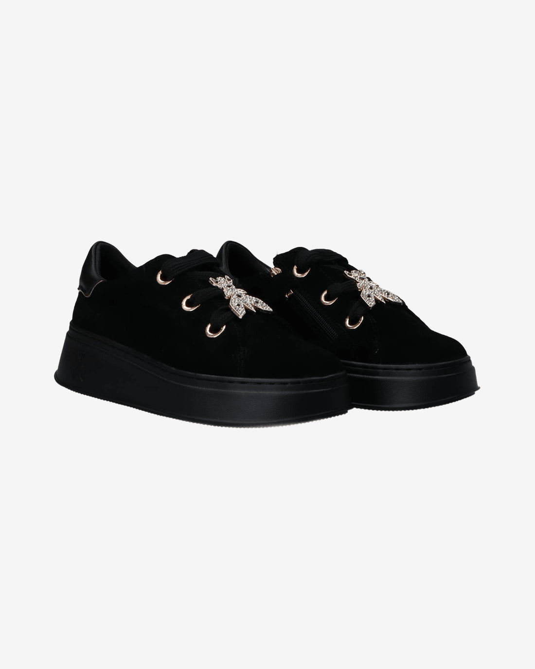 Sneakers PPJ855 suede charm strass