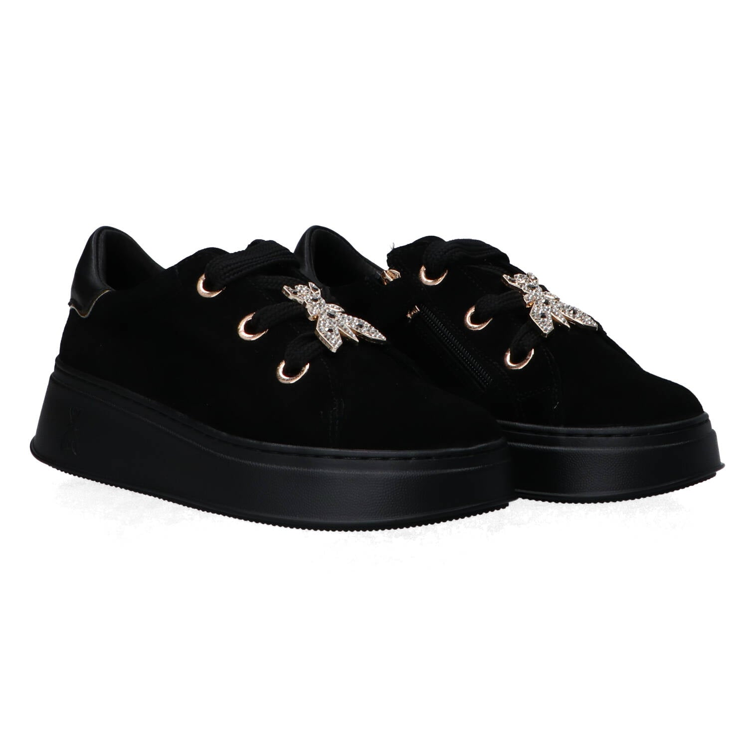 Sneakers PPJ855 suede charm strass