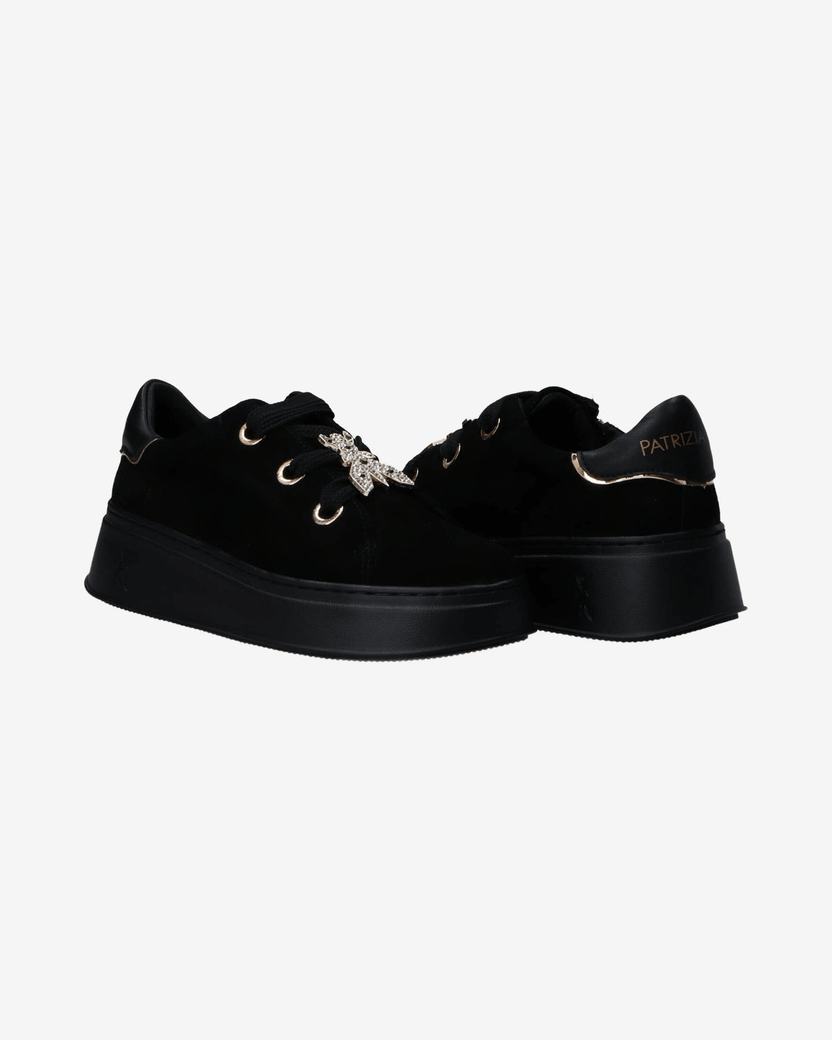 Sneakers PPJ855 suede charm strass
