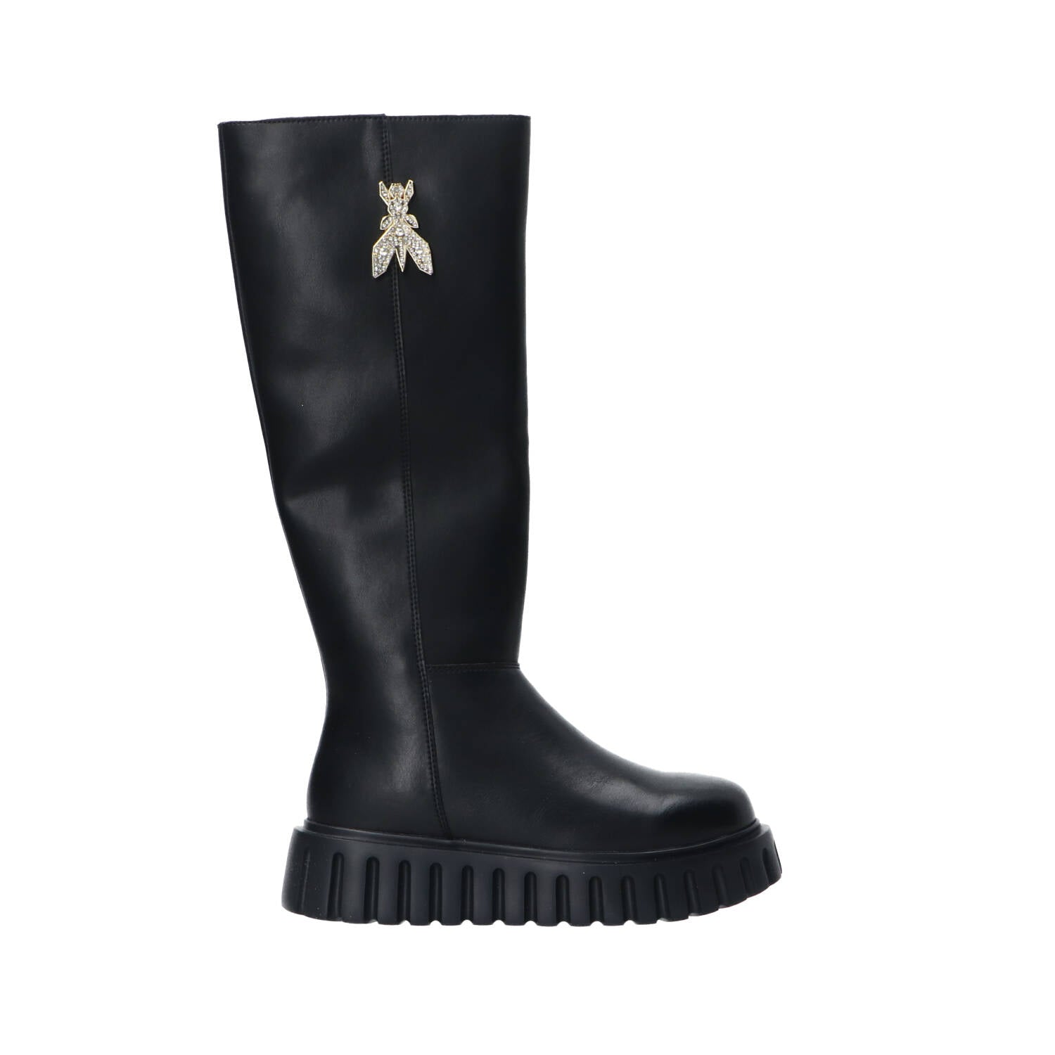 Stivaletti e Stivali PPJ983 Vitello logo strass
