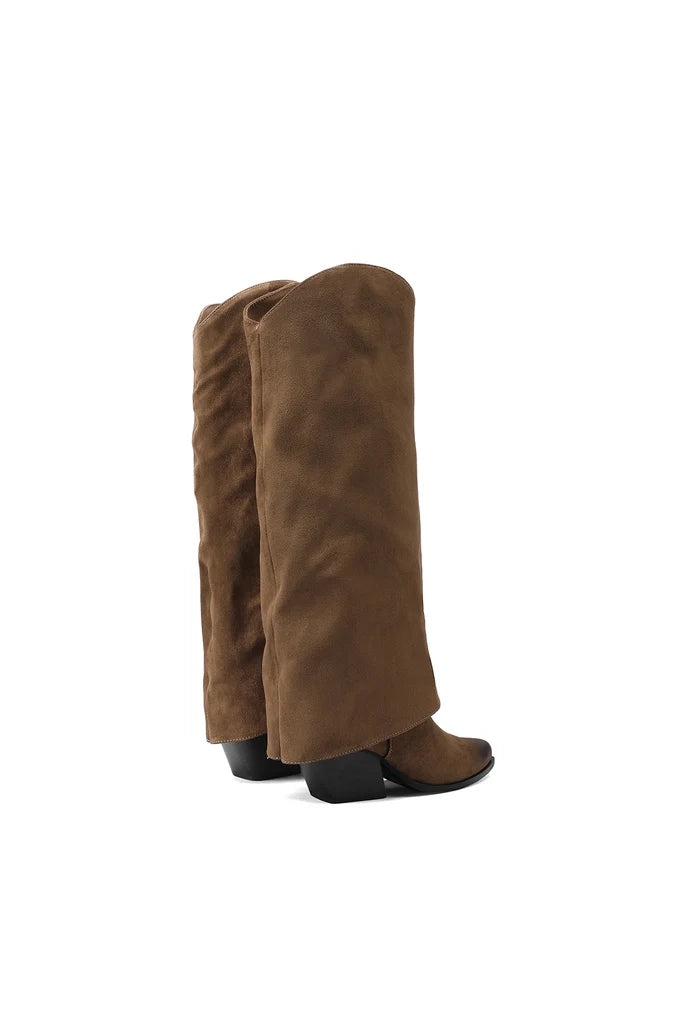 Stivaletti e Stivali Queen Helena X31-109 GAMBALE RISVOLTO