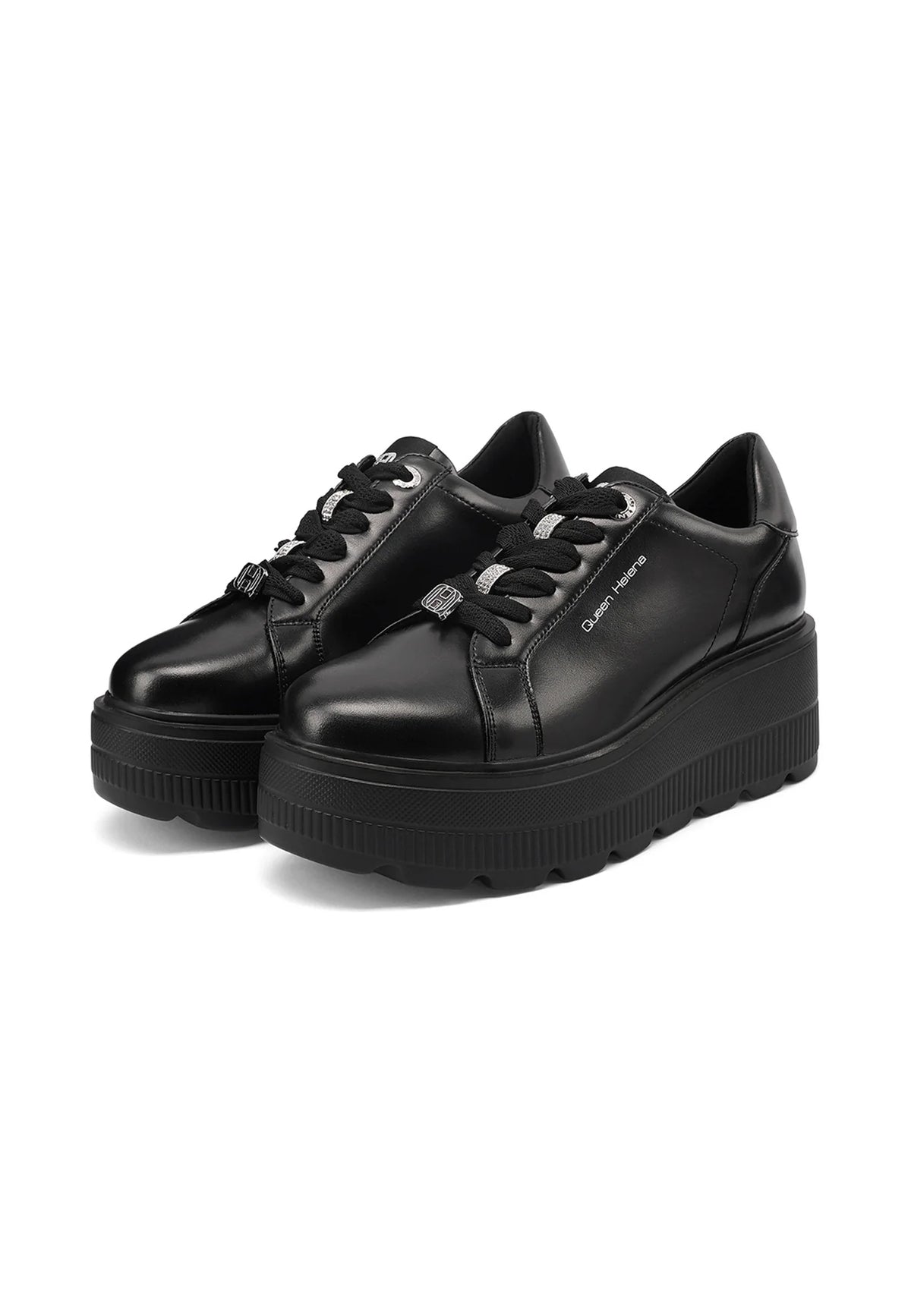 Sneakers Queen Helena X33-6 PLATFORMA PUNTA TONDA