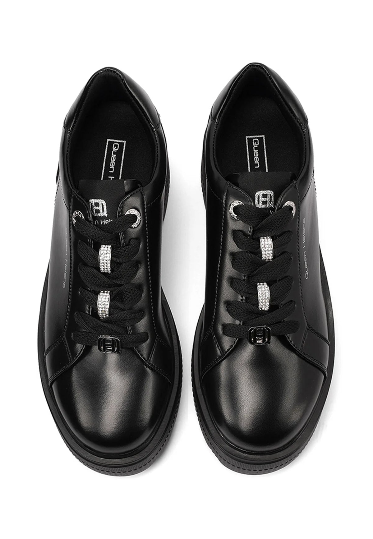 Sneakers Queen Helena X33-6 PLATFORMA PUNTA TONDA