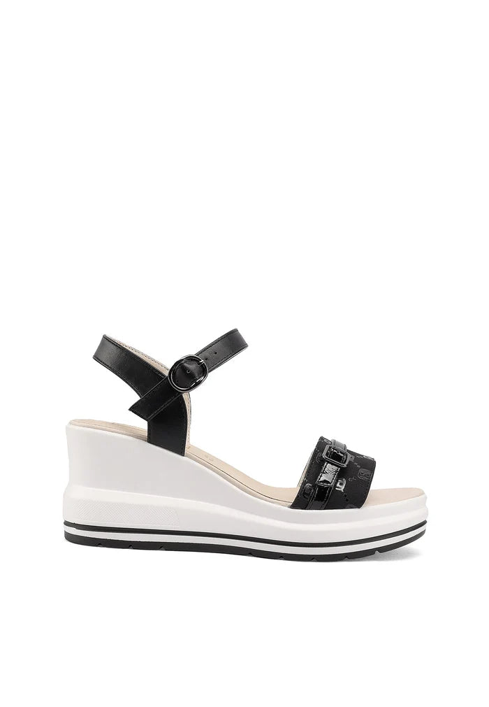 Sandali Queen Helena X34-95 SANDALO FIBIA LOGO