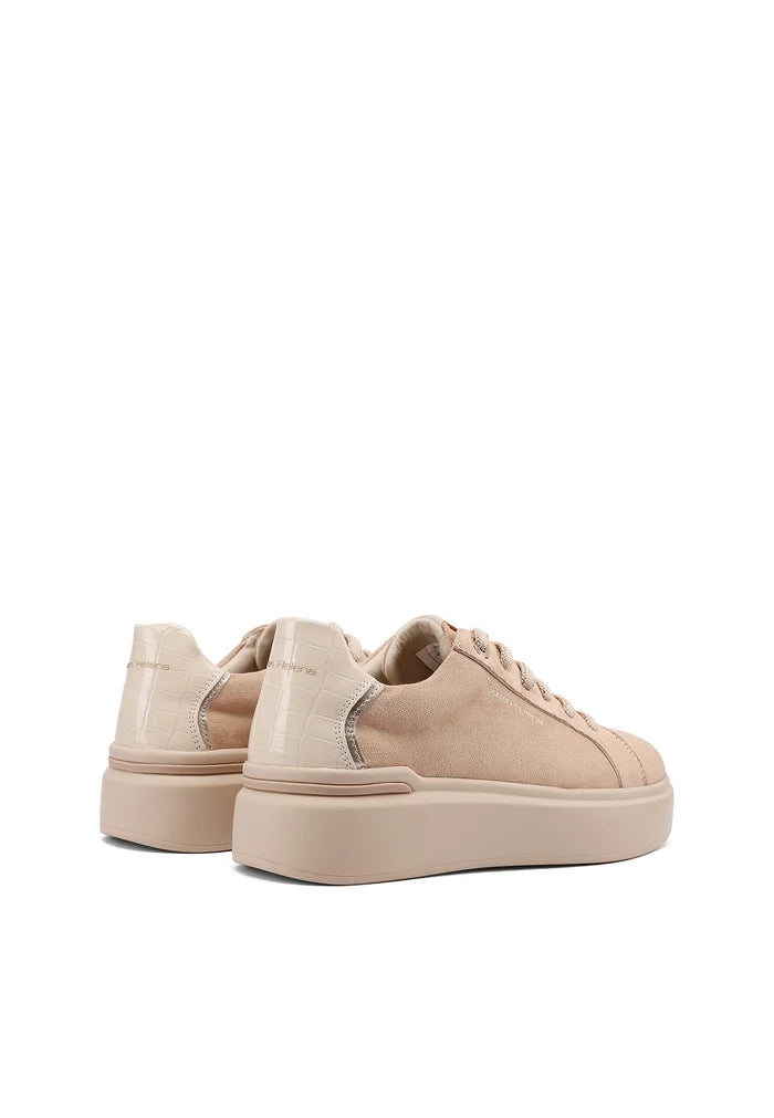 Sneakers Queen Helena X35-3 PLAT CON DETTAGLI COCCO