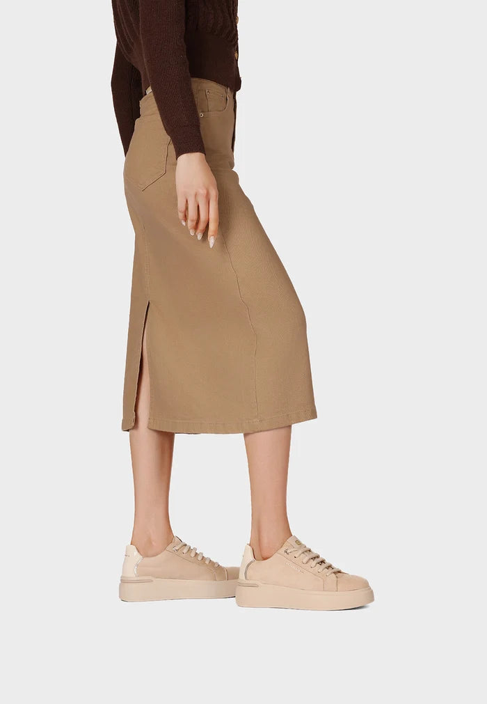Sneakers Queen Helena X35-3 PLAT CON DETTAGLI COCCO