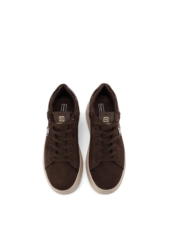 Sneakers Queen Helena X35-5 SNEAKERS DONNA PLATFORM VERNICE