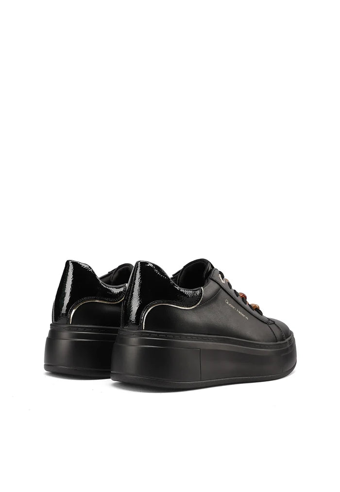 Sneakers Queen Helena X35-8 PLAT CON DETTAGLI PERLINE