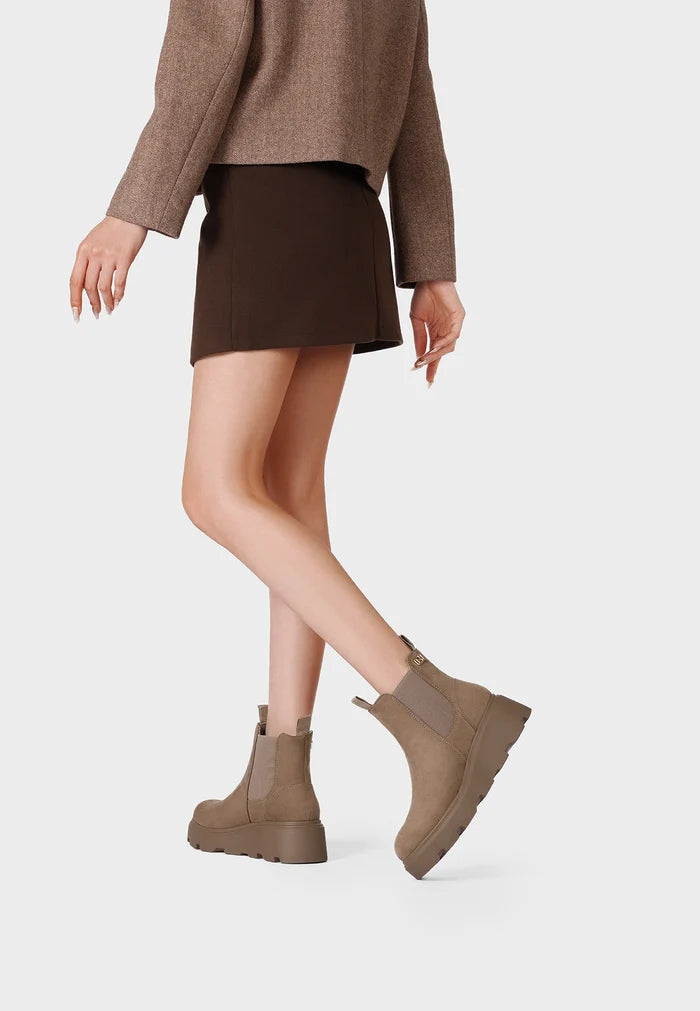 Stivaletti e Stivali Queen Helena X35-90 STIVALETTI CHELSEA PLATFORM