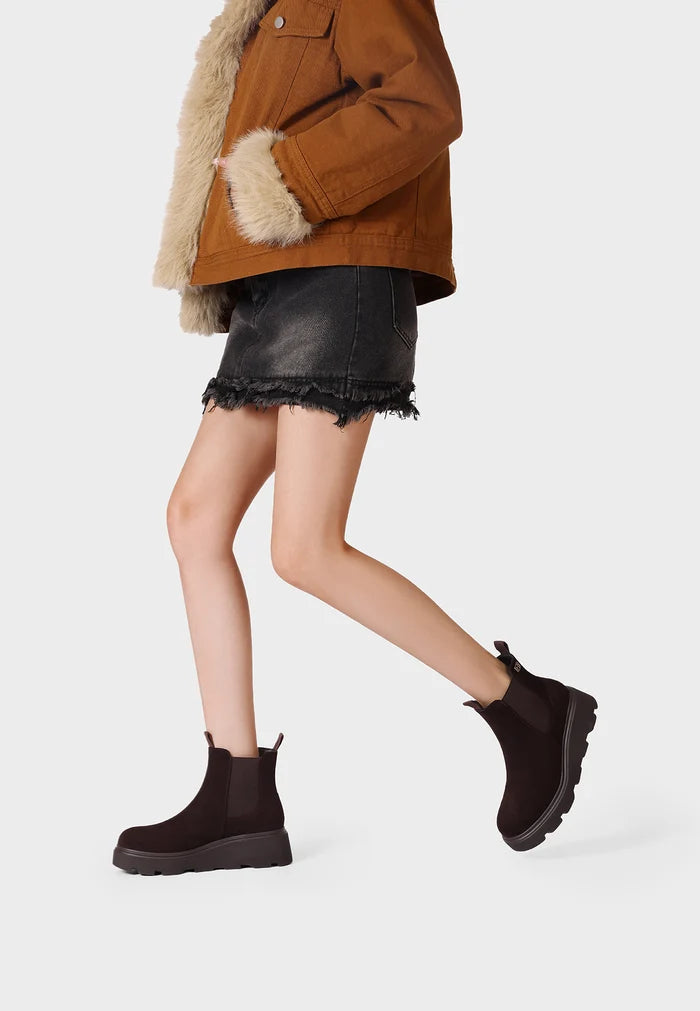 Stivaletti e Stivali Queen Helena X35-90 STIVALETTI CHELSEA PLATFORM