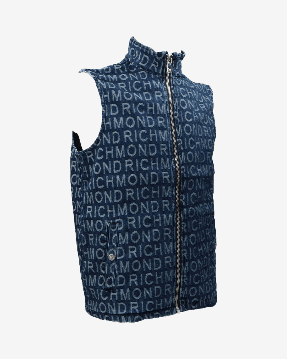 Smanicato GILET JACKET DENIM ALVA