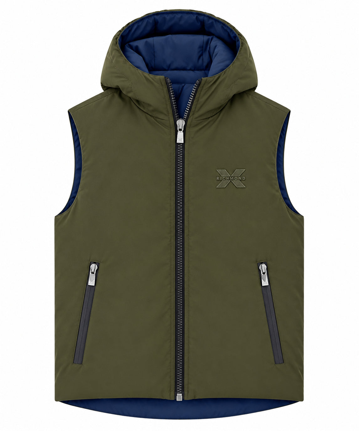 Smanicato Richmond GILET JACKET KASIB(REVERSIBLE)