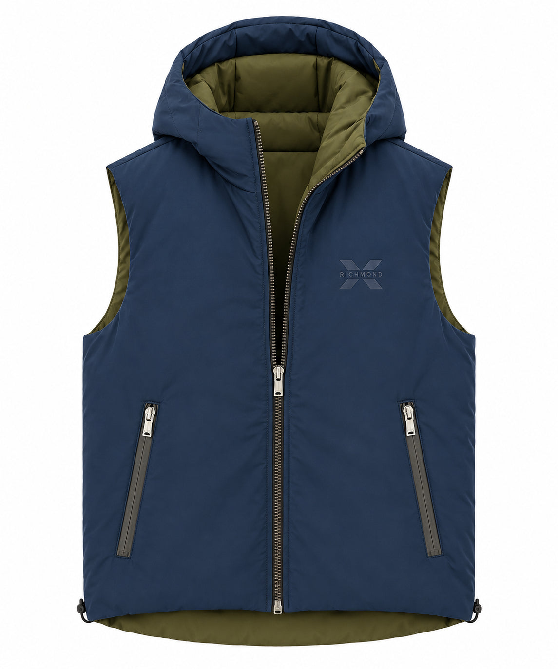 Smanicato Richmond GILET JACKET KASIB(REVERSIBLE)