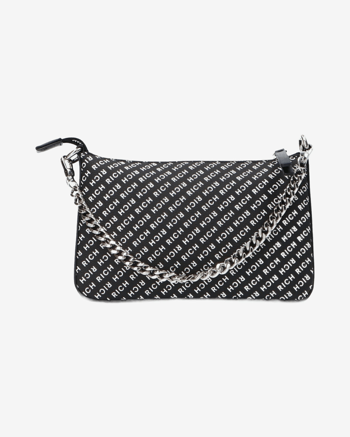Borsa Spalla Richmond Monogram Bianco Nero