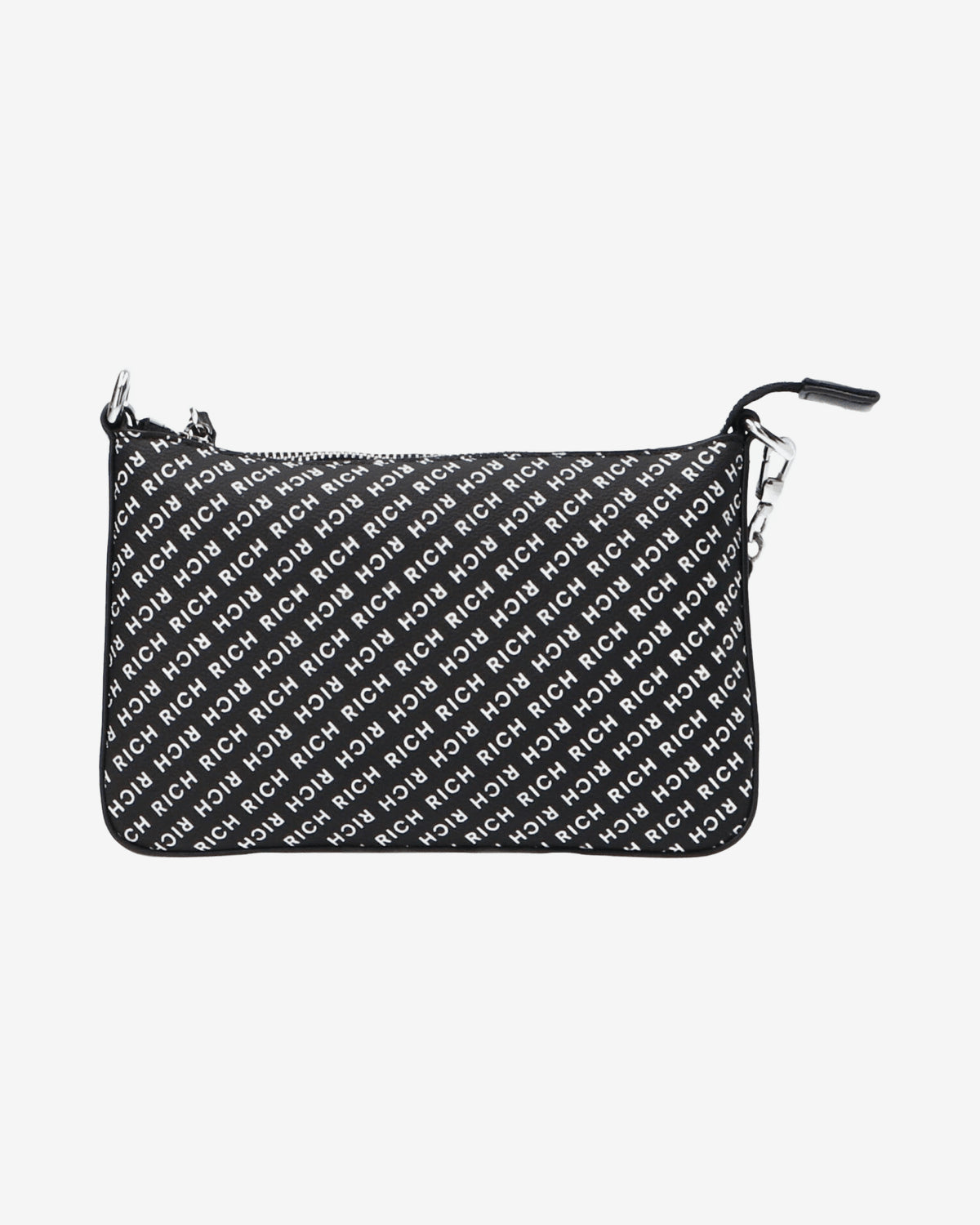 Borsa Spalla Richmond Monogram Bianco Nero