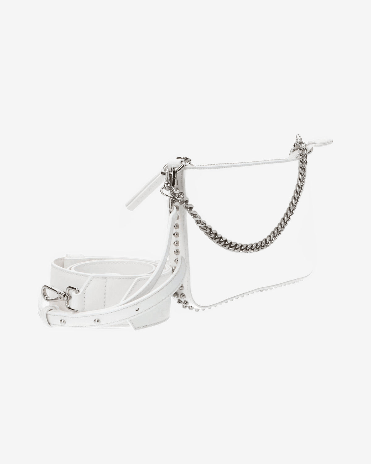Richmond Shoulder Bag Pelle Bianca Donna