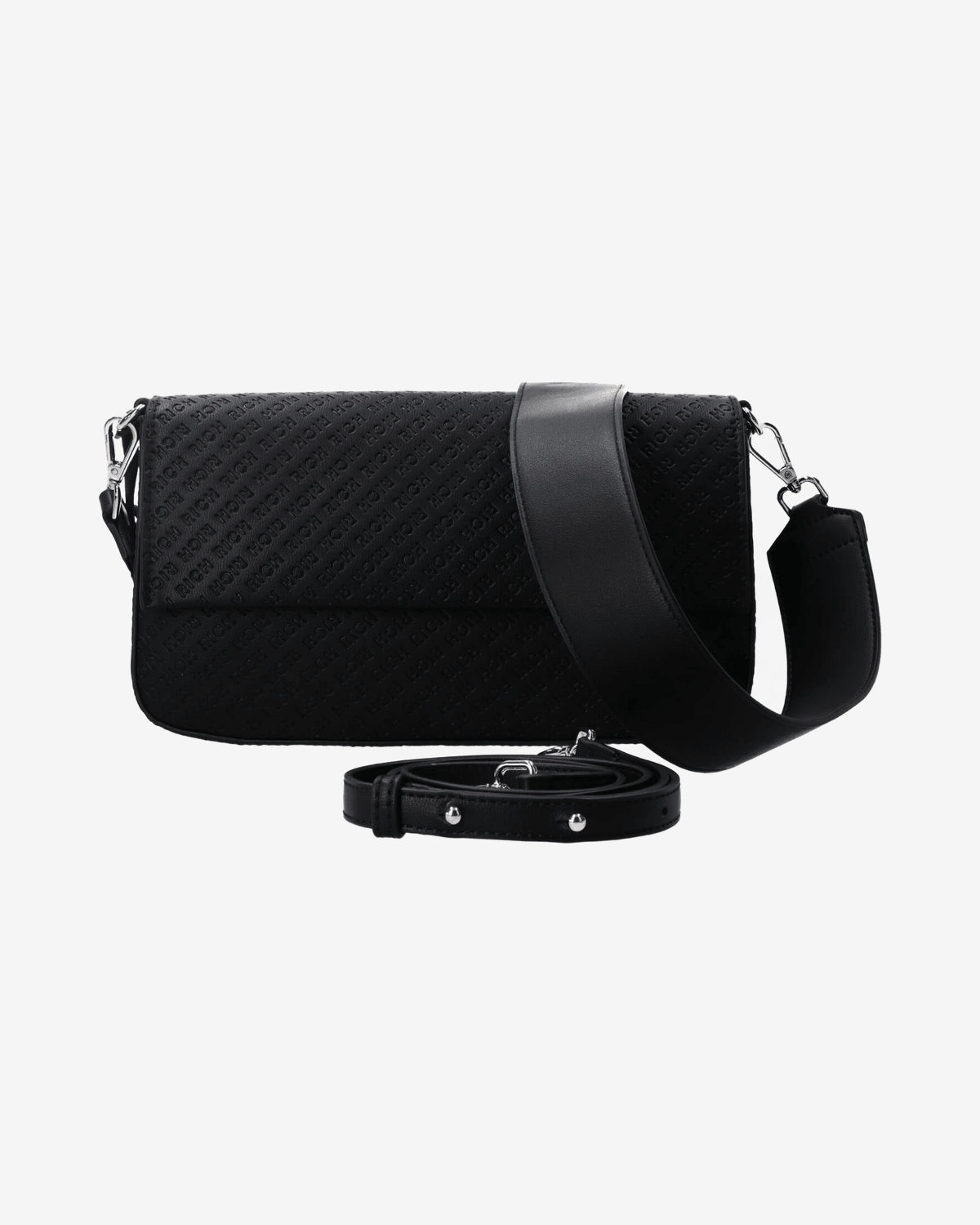 Borsa Spalla Richmond Monogram Nero Donna