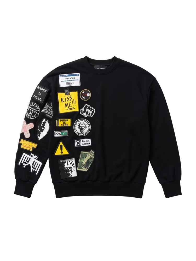 Felpe Richmond SWEATSHIRT LAMBUR(CREW NECK)