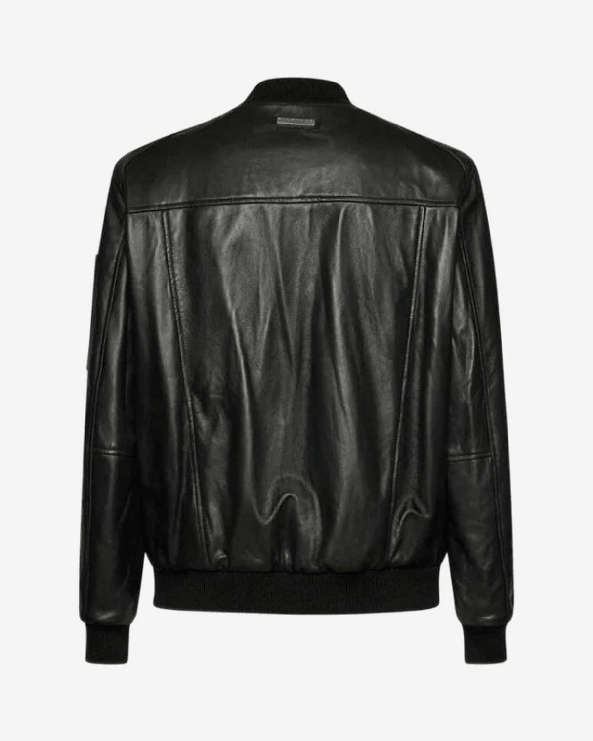 UMA25452GB3C REAL LEATHER BOMBER GR