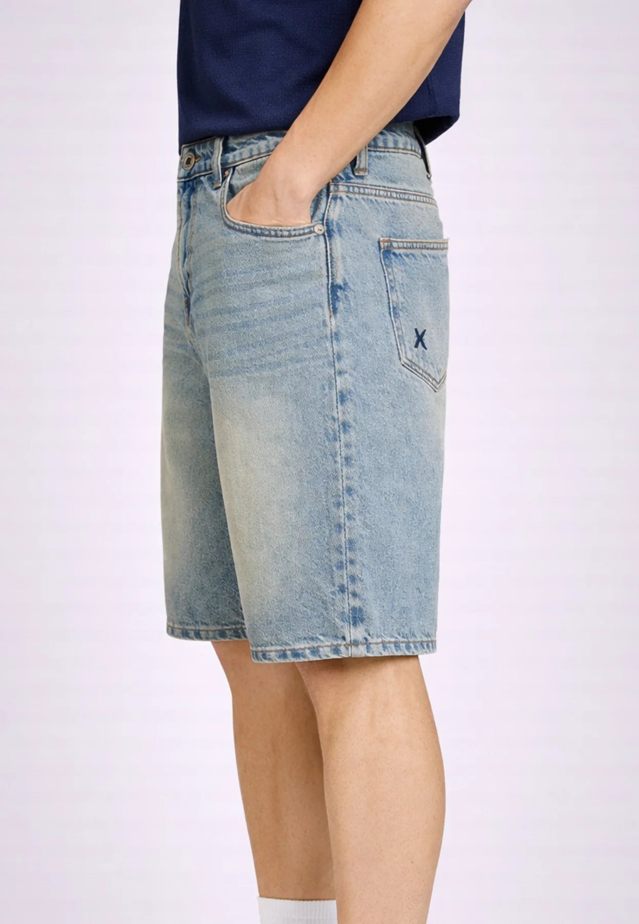 Bermuda Richmond UMP26078BE BERMUDA DENIM SETEMA