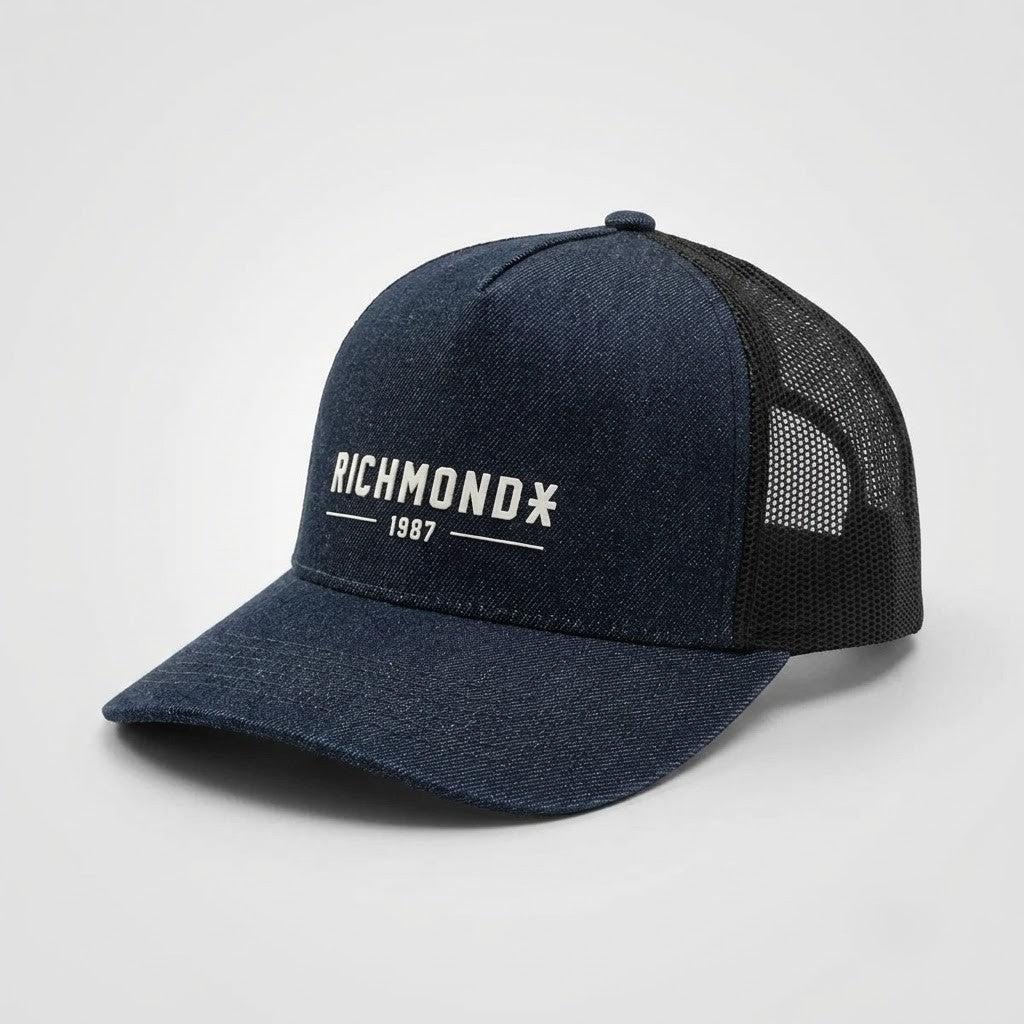 Cappellini Richmond UMP26255BT BASEBALL CAP DENIM SIGLEM