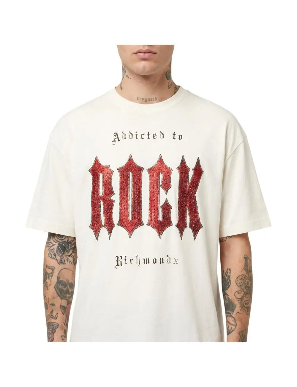 T-shirt Richmond UMP26332 TS T-SHIRT PADAS