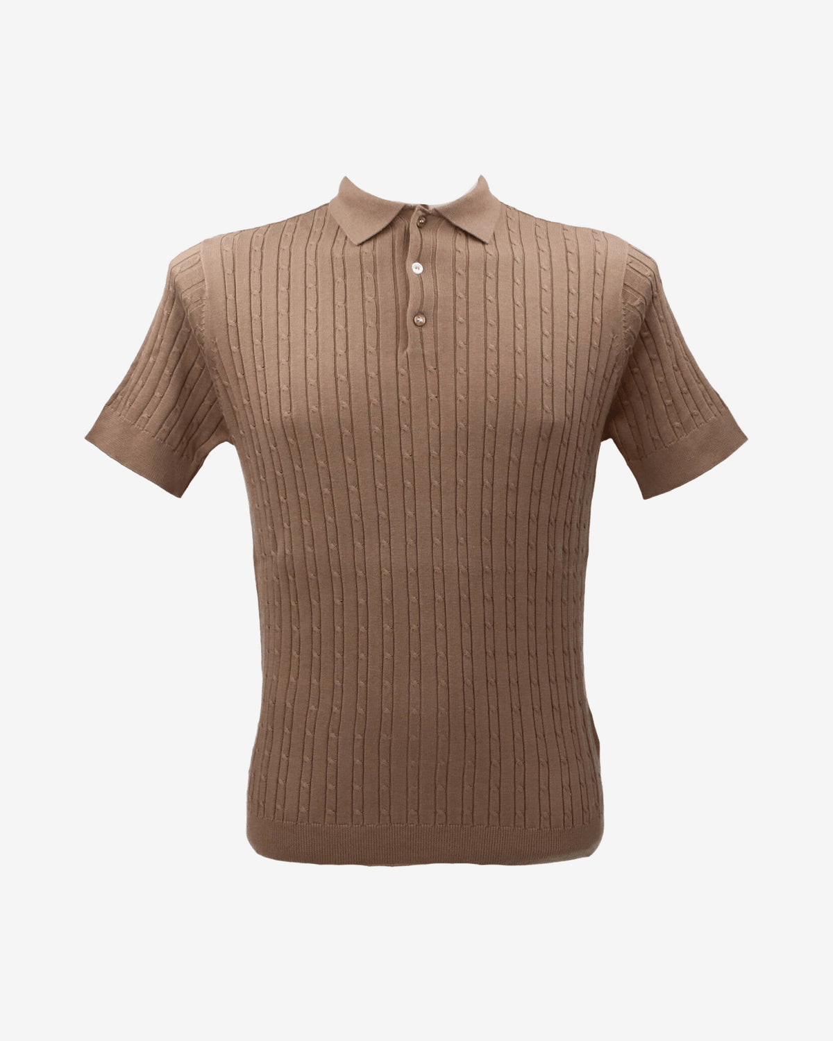 Polo Sseinse Cotone Marrone Uomo