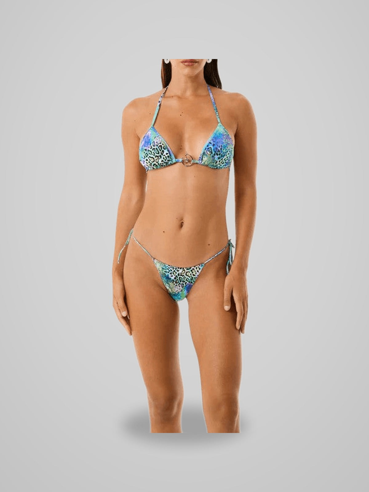 126BWBWK5865 BIKINI TRIANGOLO PACH ANIMALIER