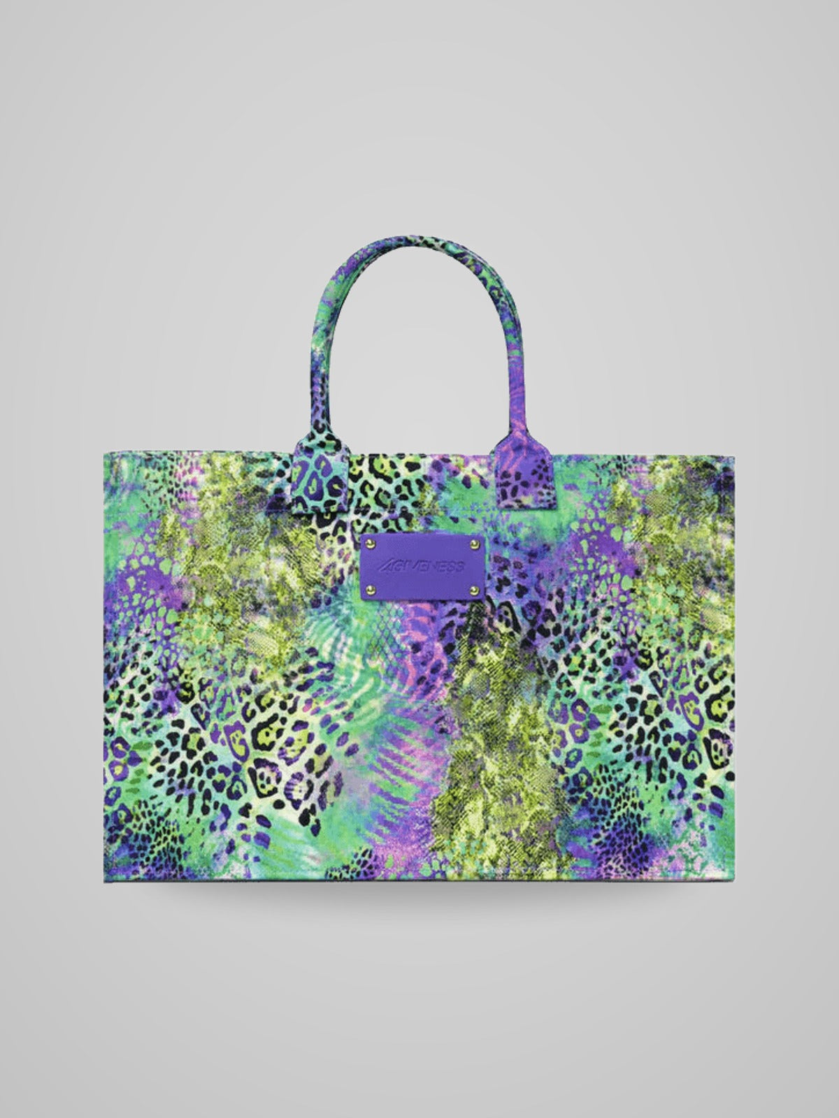 126WACBO5939 BAG BIG SAIN TROPEZ PACH ANIMALIER