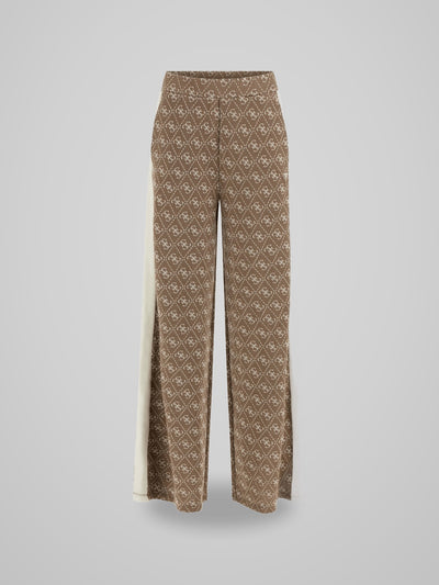 4G RHOMBUS JACQUARD STRAINGHT L