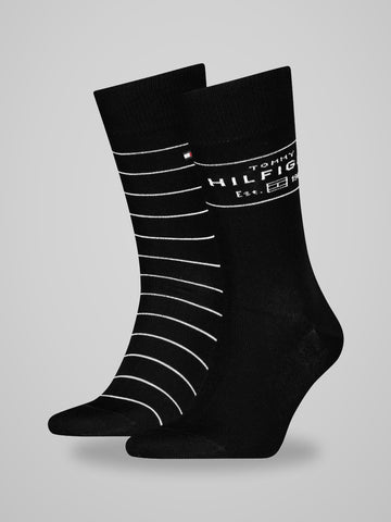 Calze Uomo Tommy Hilfiger Cotone 2 Paia